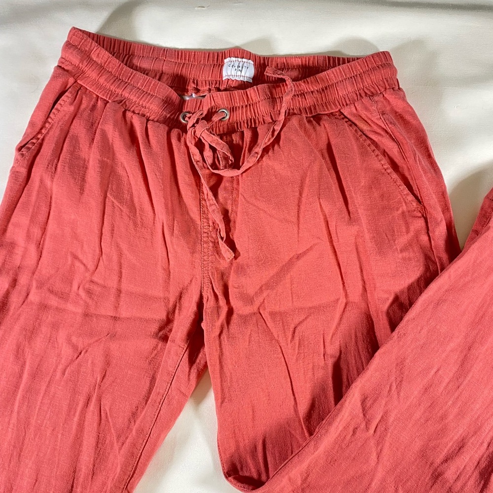 Free people pink beach pants M